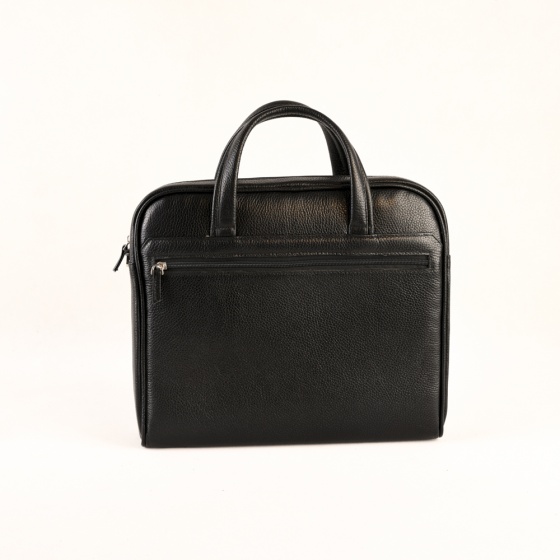 کیف اداری مردانه طرح مینی بهمن چرم فلوتر مشکی