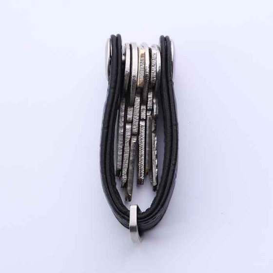 جاکلیدی Compact Key چرم مشکی